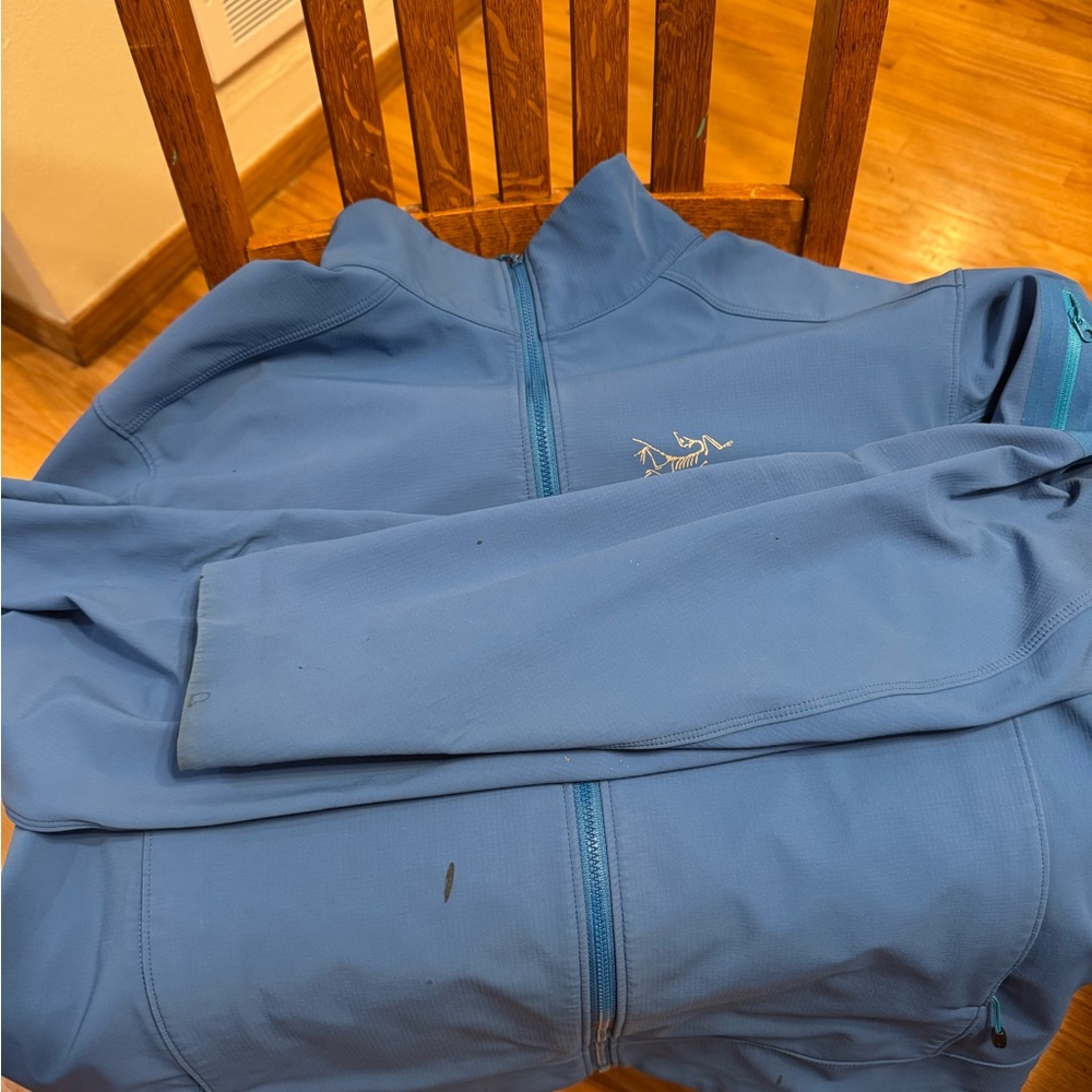 Arc'teryx Blue Jacket with Logo
